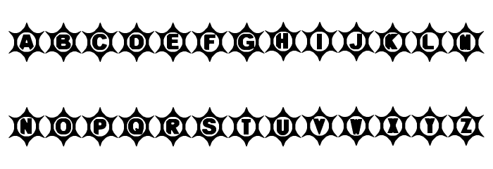 Mosuna Extras Font LOWERCASE
