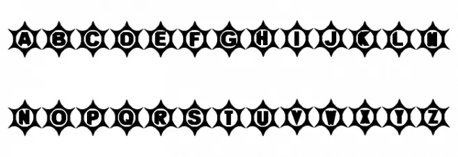 Mosuna Extras Schriftart Kleinbuchstaben