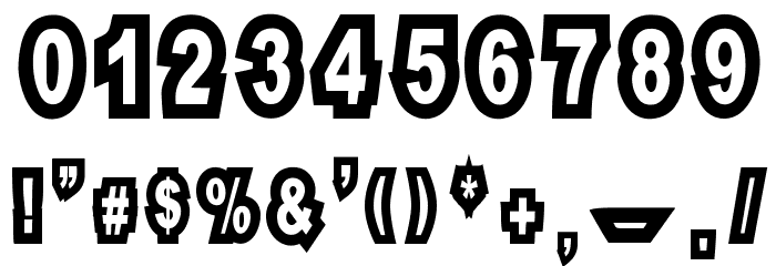 Motel Imperial Font OTHER CHARS
