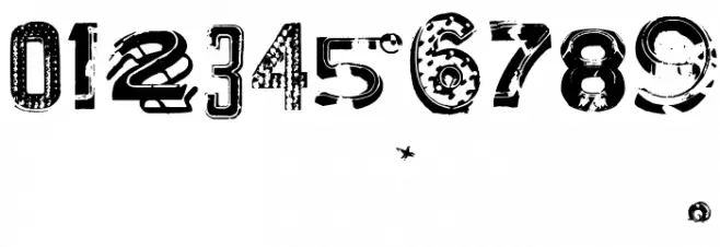 Motel Vacancy Font OTHER CHARS