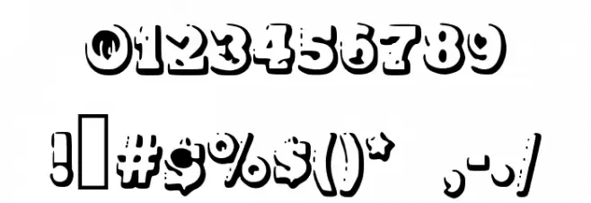 Moter Font OTHER CHARS