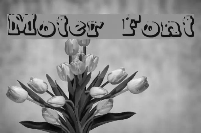 Moter Font examples