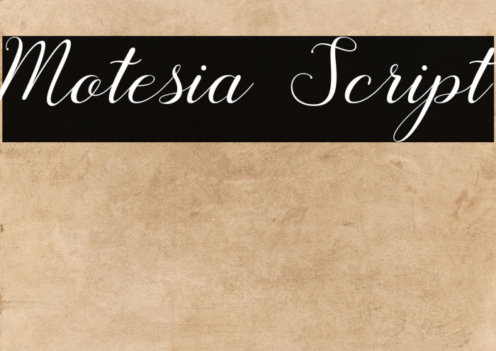 Motesia Script Example 3