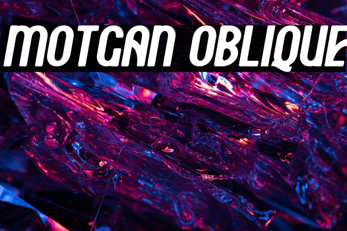 Motgan Oblique Example 3