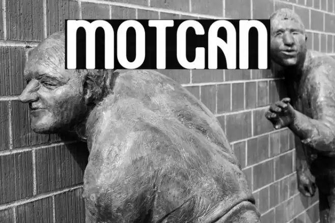 Motgan Font examples