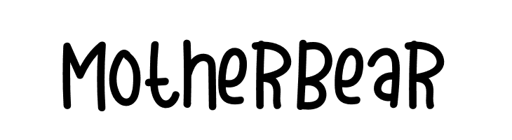 Mother Bear  font caratteri gratis