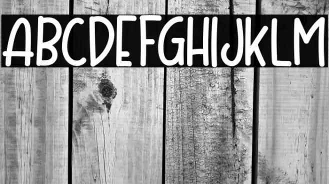 Mother Bear Font examples