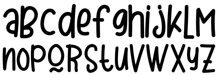 Mother Bear Font LOWERCASE