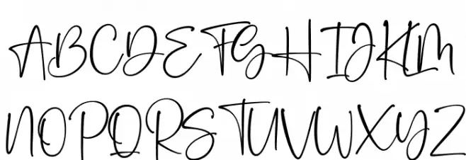 Mother Carmel Schriftart Groß