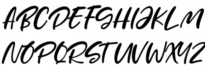 Mother Day Schriftart Groß