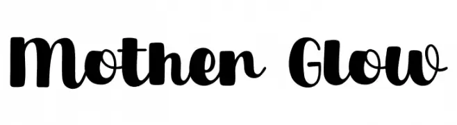 Mother Glow  Frei Schriftart Herunterladen