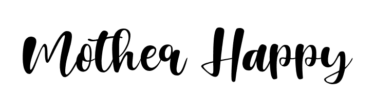 Mother Happy  Fuentes Gratis Descargar