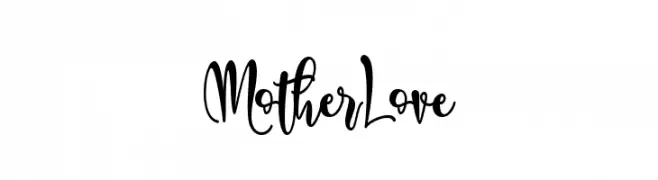 Mother Love  baixar fontes gratis