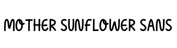 Mother Sunflower Sans  Frei Schriftart Herunterladen