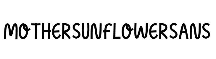Mother Sunflower Sans  Free Fonts Download