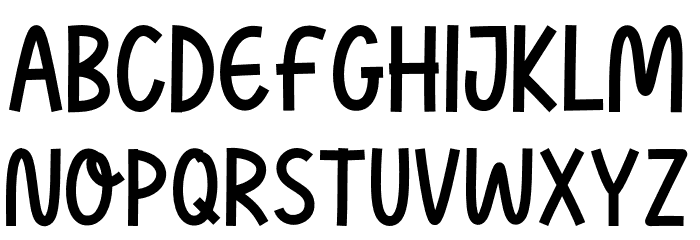 Mother Sunflower Sans Font LOWERCASE