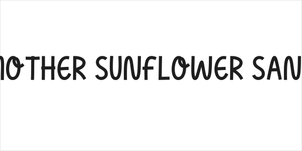 Mother Sunflower Sans Logo