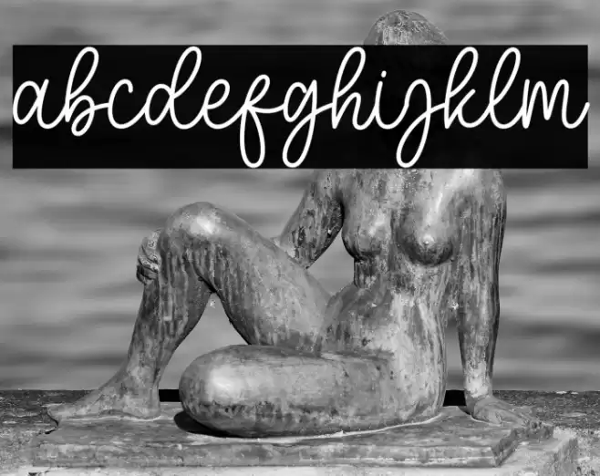 Mother Sunflower Script Font examples