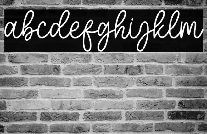 Mother Sunflower Script Font examples