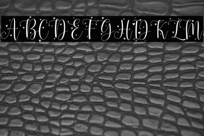 Mother Tongue - Personal Use Font examples