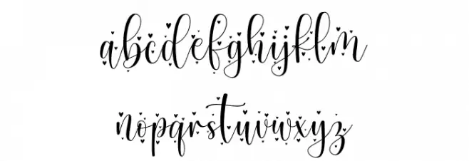 Mother Tongue - Personal Use Font LOWERCASE