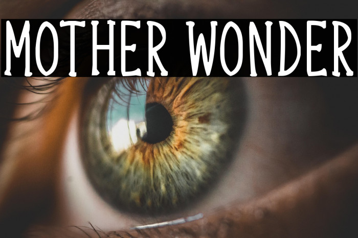 Mother Wonder Example 3