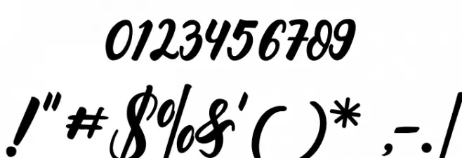 Mother love Font OTHER CHARS