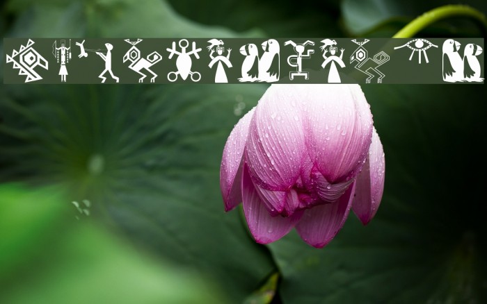 MotherAfrica Font examples