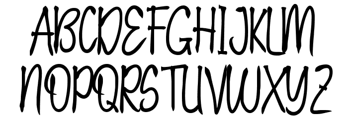 Motherblood - Personal Use Font OTHER CHARS