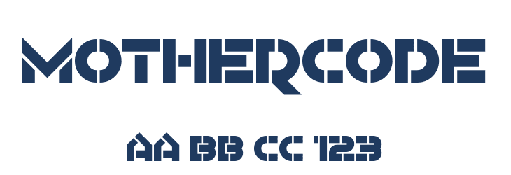 Mothercode Font Preview