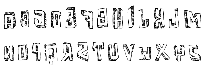 Motherfunker Font LOWERCASE
