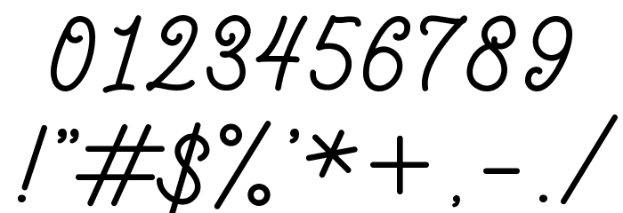 MotherlineDEMO Font OTHER CHARS
