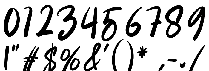 Motherly Font OTHER CHARS