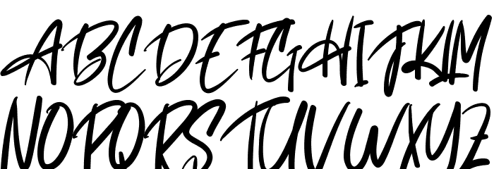 Motherly Font UPPERCASE