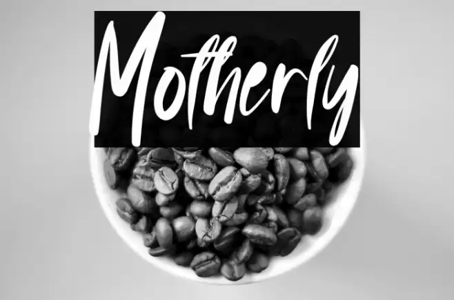 Motherly خط examples
