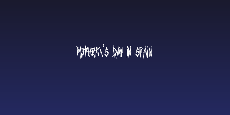 Mother's Day in Spain Social Header