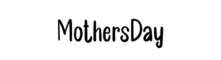 Mothers Day  免费字体下载