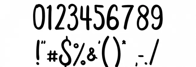 Mothers Day Font OTHER CHARS