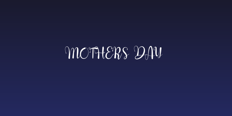 Mothers Day Social Header