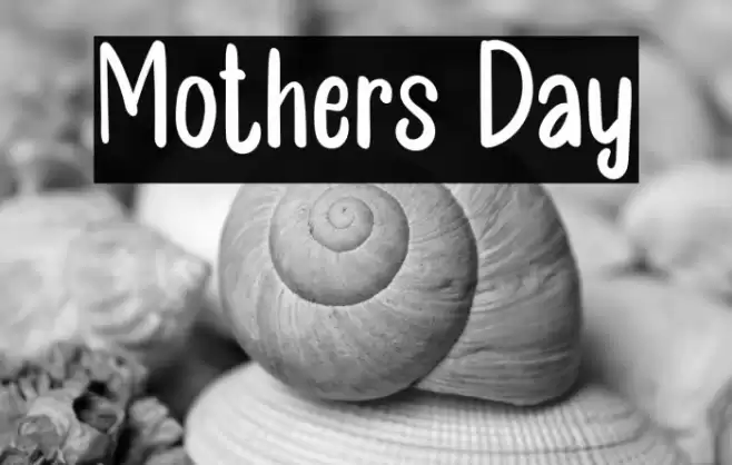 Mothers Day Font examples