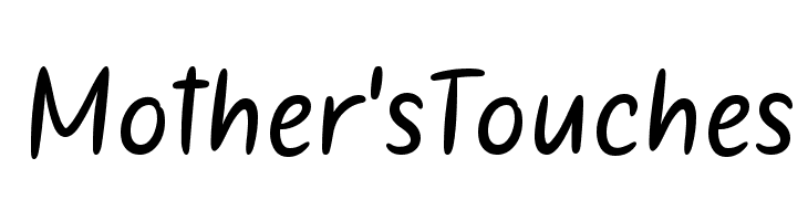 Mother's Touches  font caratteri gratis
