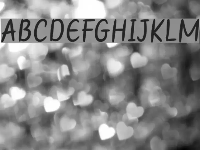 Mother's Touches Font examples