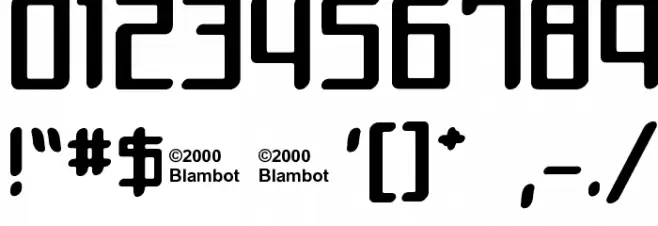 Mothership Font OTHER CHARS