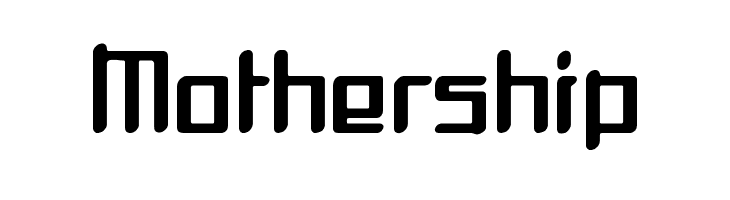 Mothership  les polices de caractères gratuit tlcharger