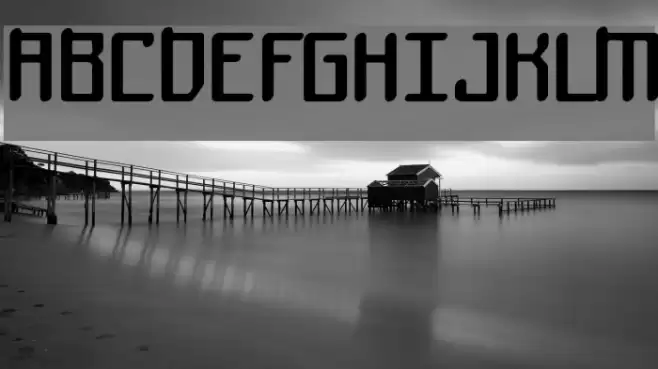 Mothership Font examples