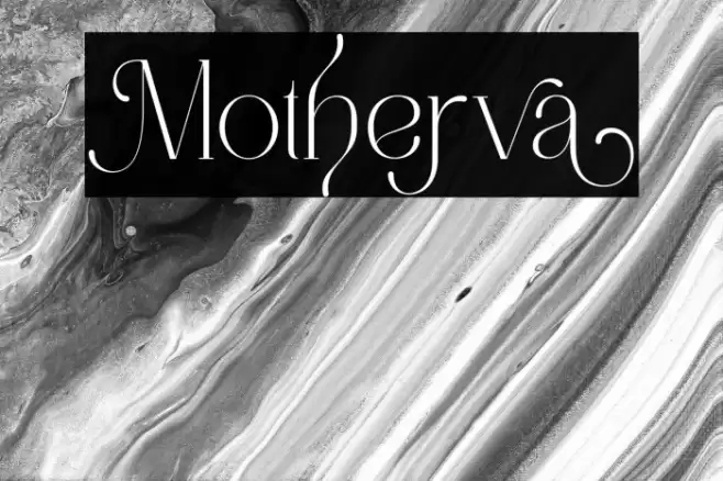 Motherva Font examples