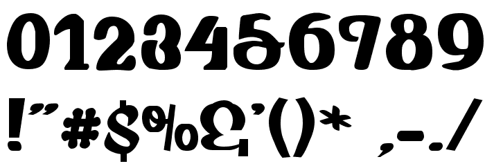 MothproofScript Font OTHER CHARS