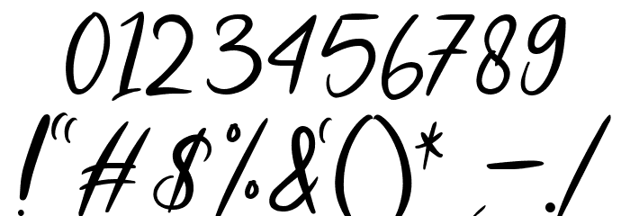 Mothy Font OTHER CHARS