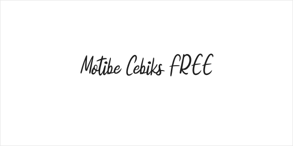 Motibe Cebiks FREE Logo