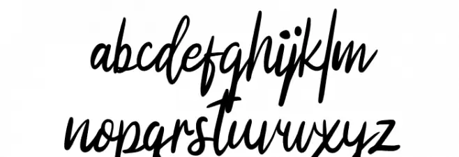 MotibeCebiksFREE Caratteri MINUSCOLO